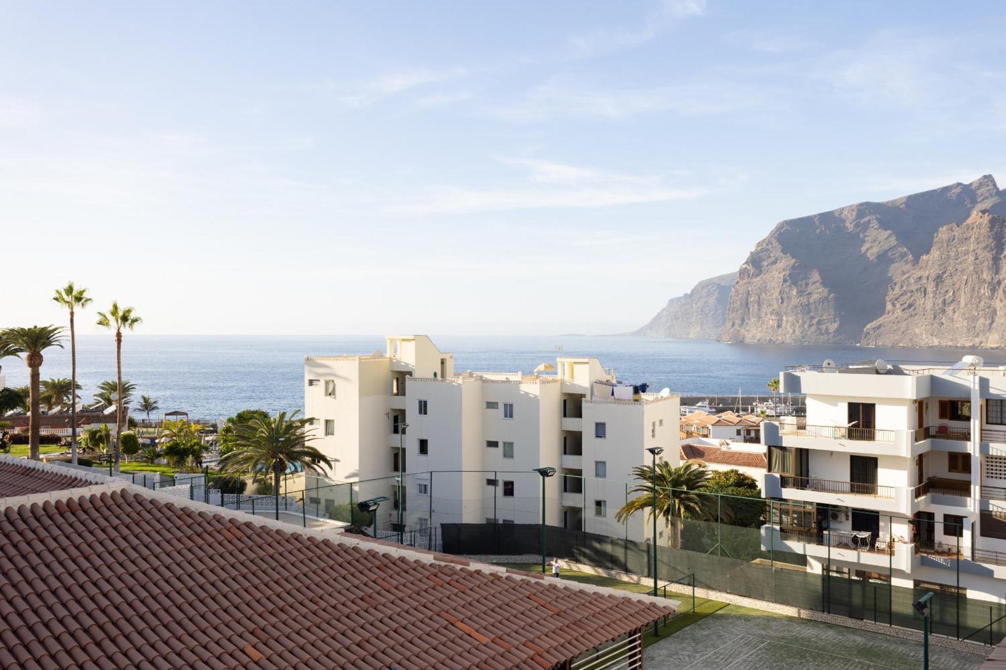 Okstay Los Gigantes With Ac, Terraces And Sea Views Santiago del Teide Екстериор снимка